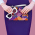 Abstract Floral Vegan Leather Wristlet